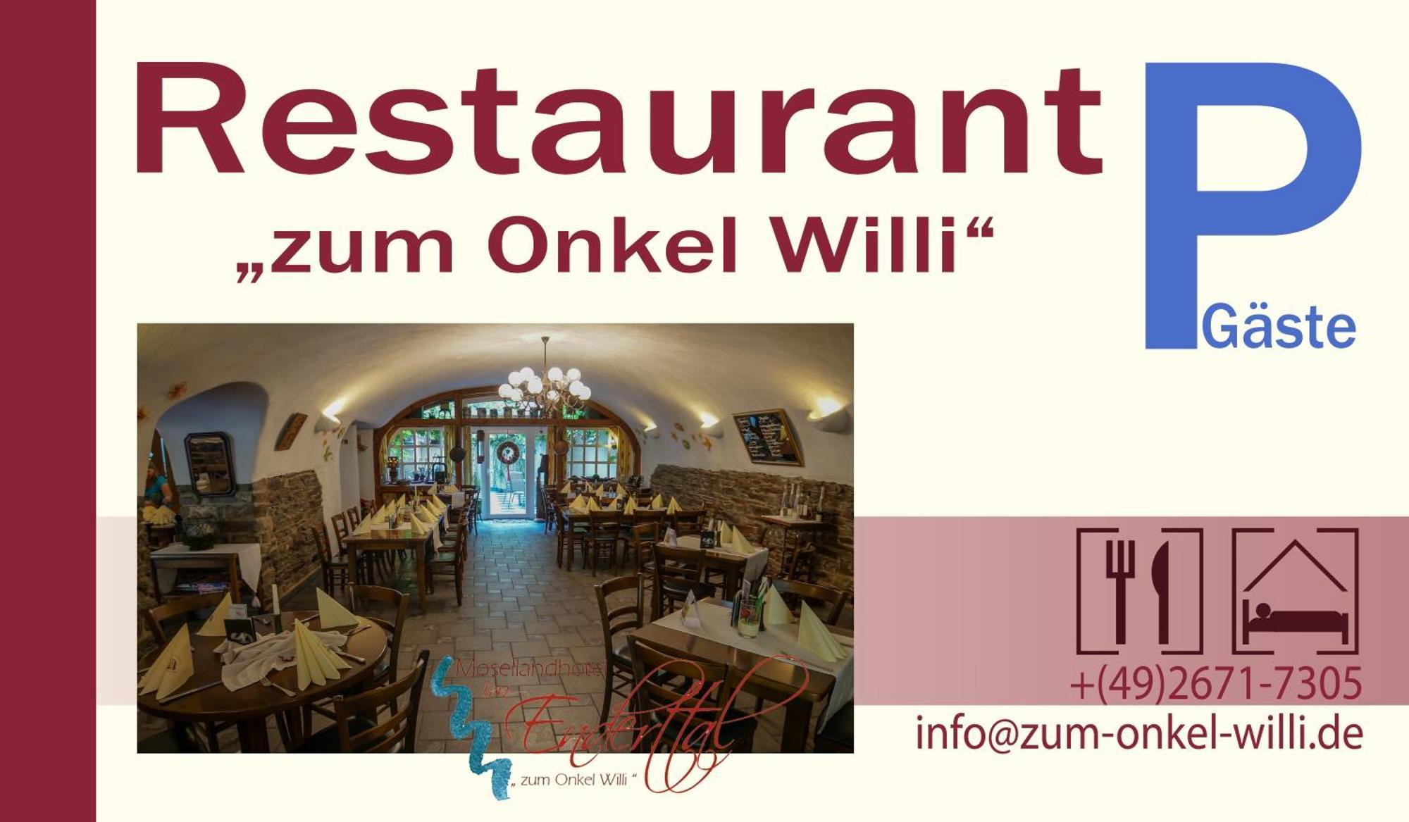 Moselland Hotel Im Enderttal Zum Onkel Willi Cochem Esterno foto